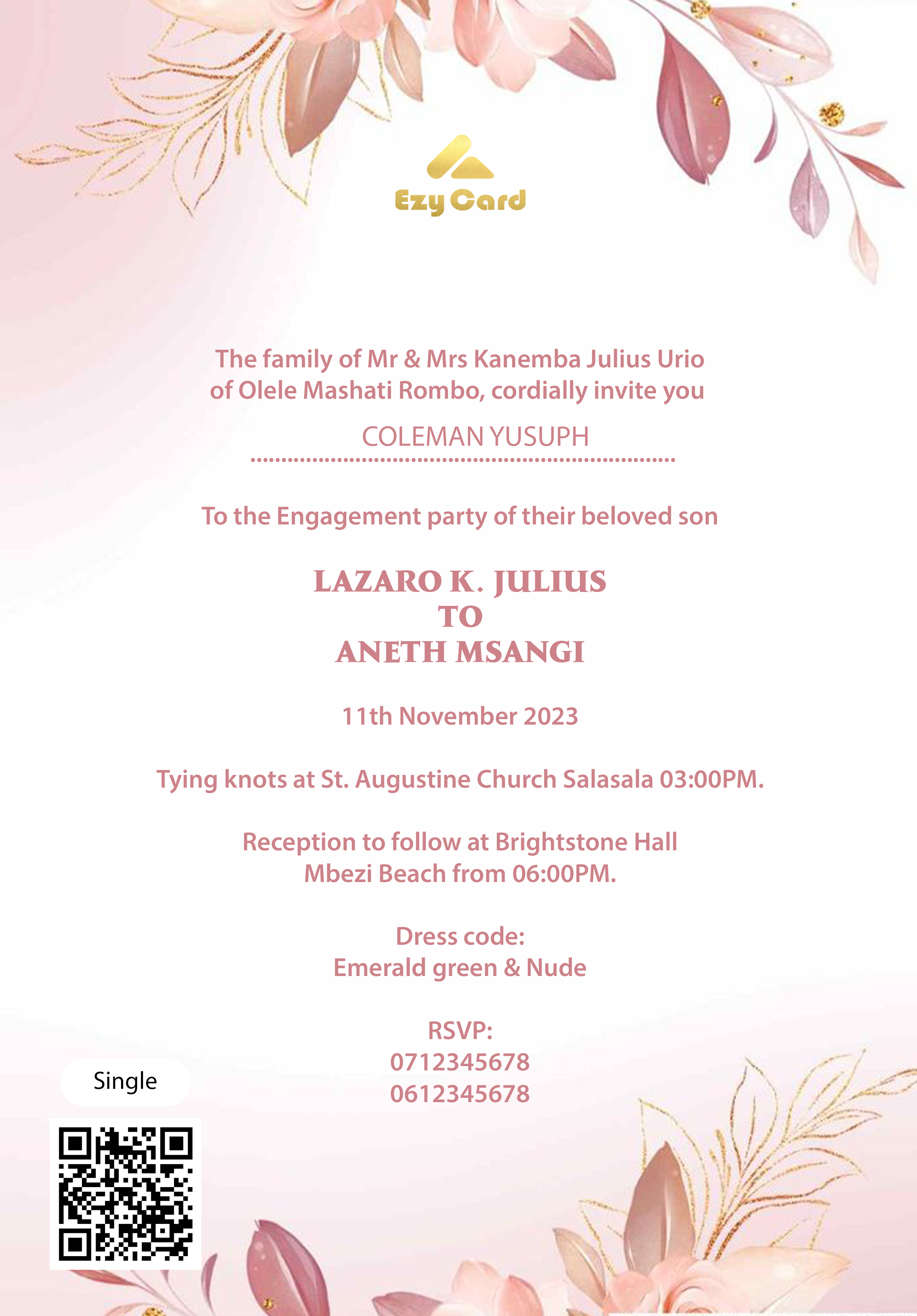 Engagement Party Cards - Image 3