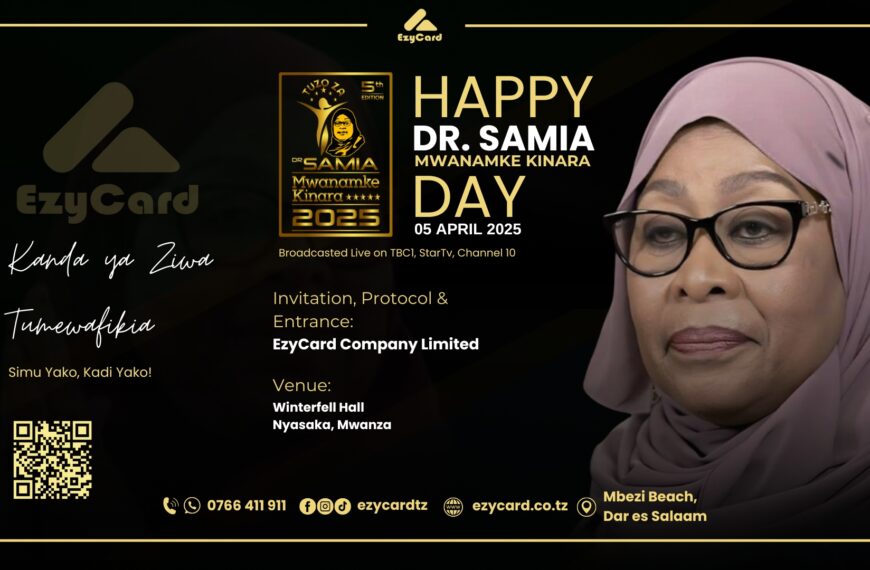 EzyCard Powers Seamless Digital Access at the 5th Edition of Dr. Samia Mwanamke Kinara Awards